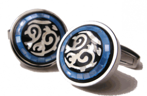 Ancient Vine in Water Cufflinks