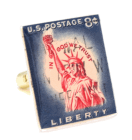 Statue of Liberty Cufflinks