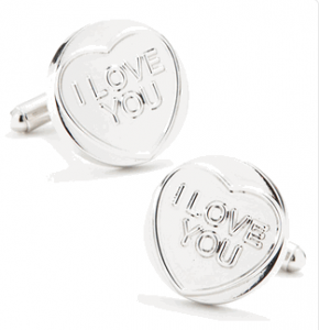 I Love You Sweetheart Cufflinks