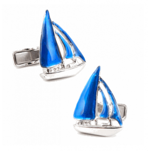 Sterling Sailboat Cufflinks