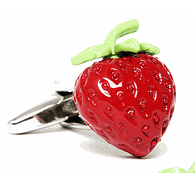 Strawberry Cufflinks