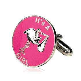 It's a girl cufflinks