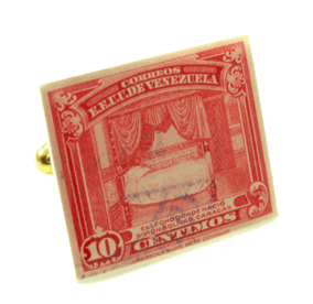 Simon Bolivar Cufflinks