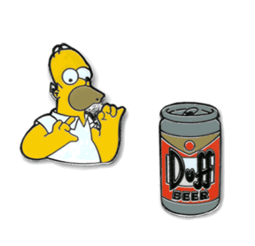 Duff Beer Cufflinks