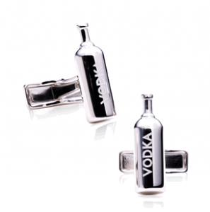 Vodka Bottle Cufflinks