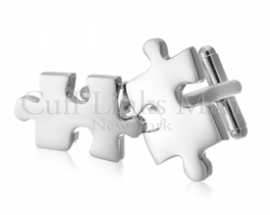Jigsaw Puzzle Piece Cufflinks