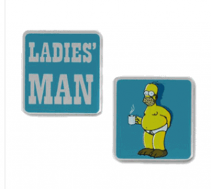 Ladies Man, Homer SImpson Cufflinks
