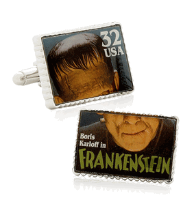 Frankenstein Stamp Cufflinks